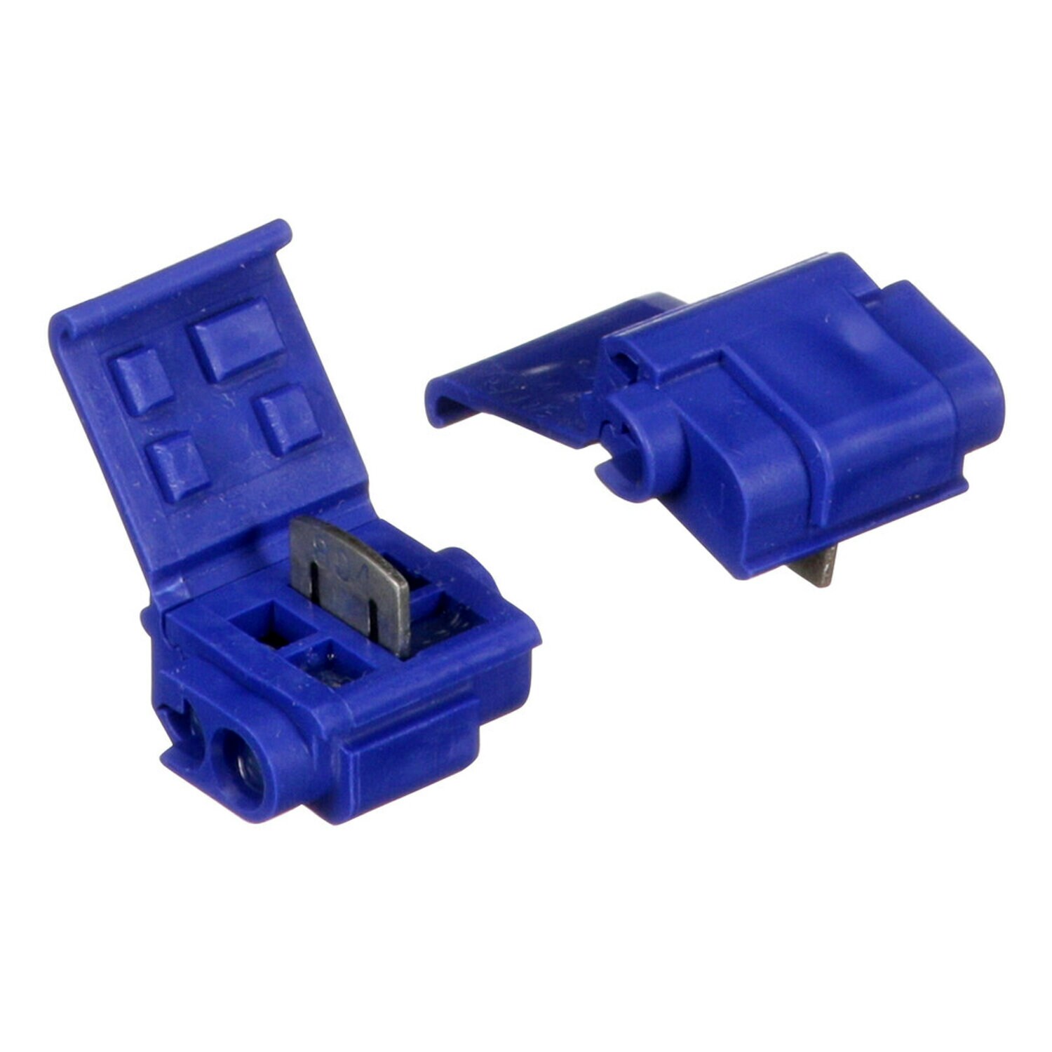 7100003537 - 3M Scotchlok Electrical IDC 804-BULK, Blue, 18-16 AWG (solid/stranded), 14 AWG (stranded), 500 per carton, 5000/case
