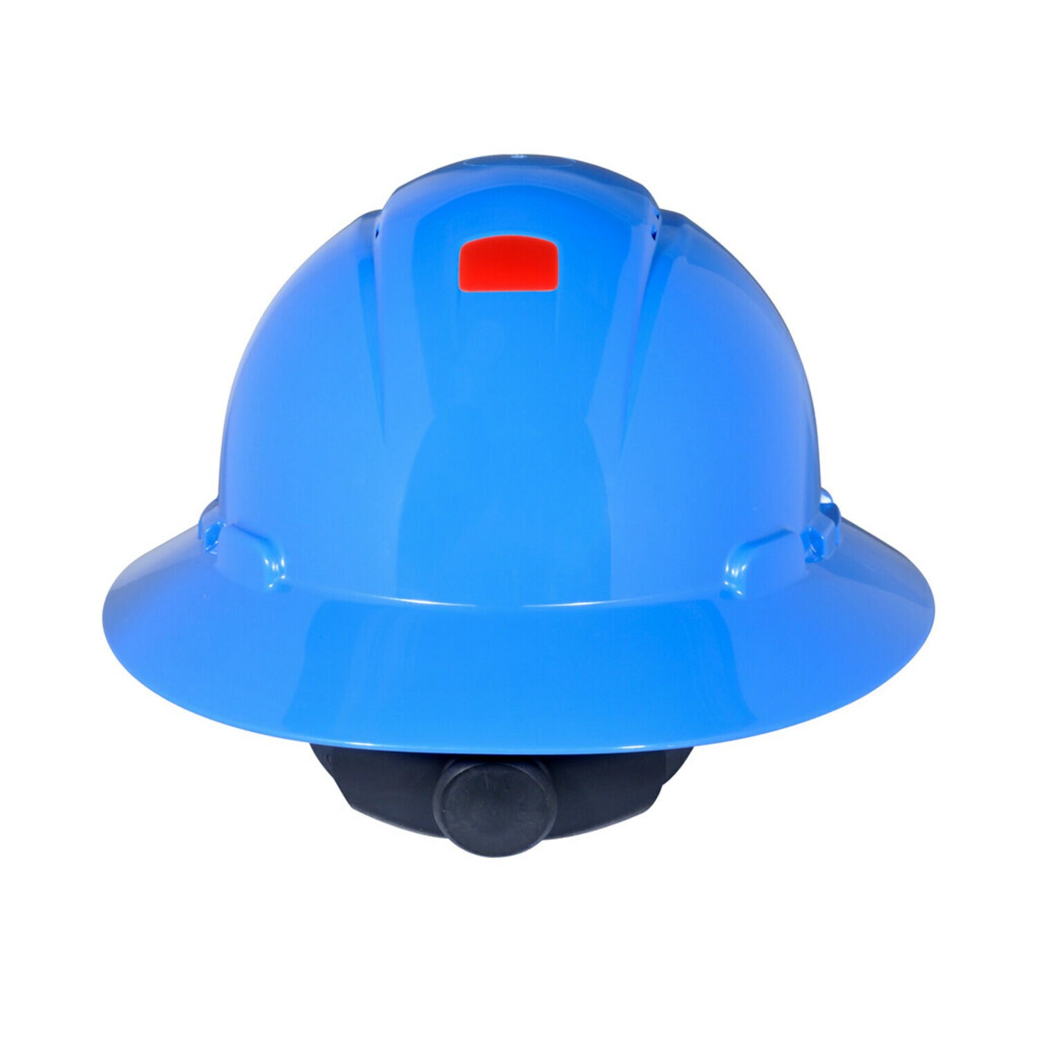 7100240030 - 3M SecureFit Full Brim Hard Hat H-803SFR-UV, Blue, 4-Point Pressure Diffusion Ratchet Suspension, with UVicator, 20 ea/Case