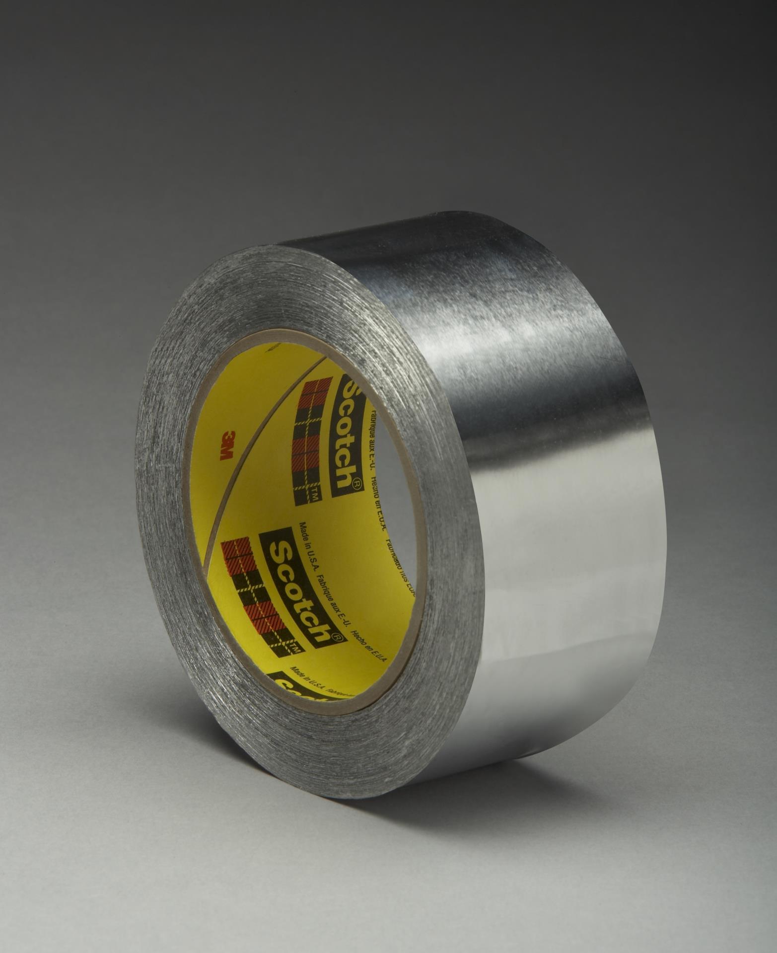 Pack-n-Tape  3M 1430 Aluminum Foil Reinforced Tape Silver, 28 in