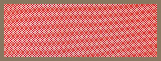 Resinflow6060IN175FTRL - Red Extruded Resin Distribution Medium