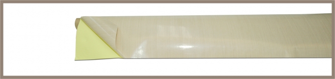 TooltecA01218YDRL - Reinforced PTFE Coated Fiberglass With Silicone Adhesive