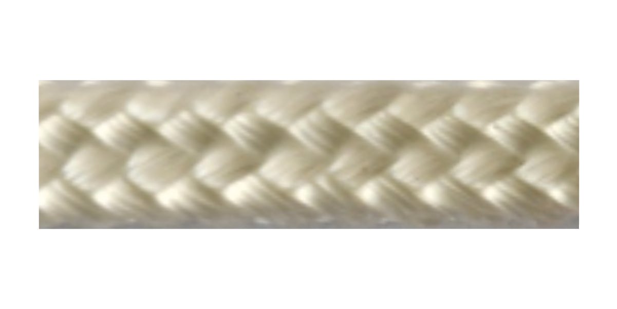 BC1112 - MIL-C-7515 Type 4 - Natural Braided Cord / Nylon Cord Nylon Braided Coreless