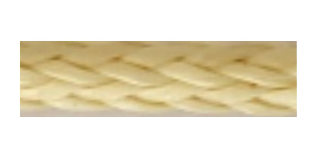 BC1143 - MIL-C-87129 Type 5 - Yellow Braided Cord / Aramid Cord Para-Aramid Braided Coreless