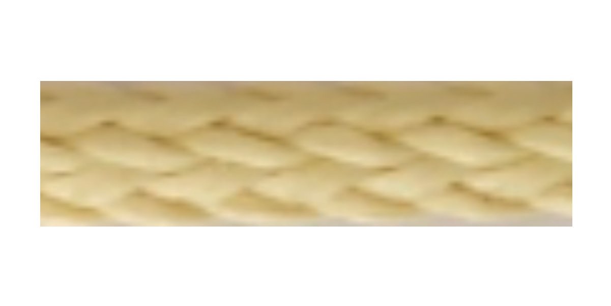 BC1144 - MIL-C-87129 Type 6 - Yellow Braided Cord / Aramid Cord Para-Aramid Braided Coreless