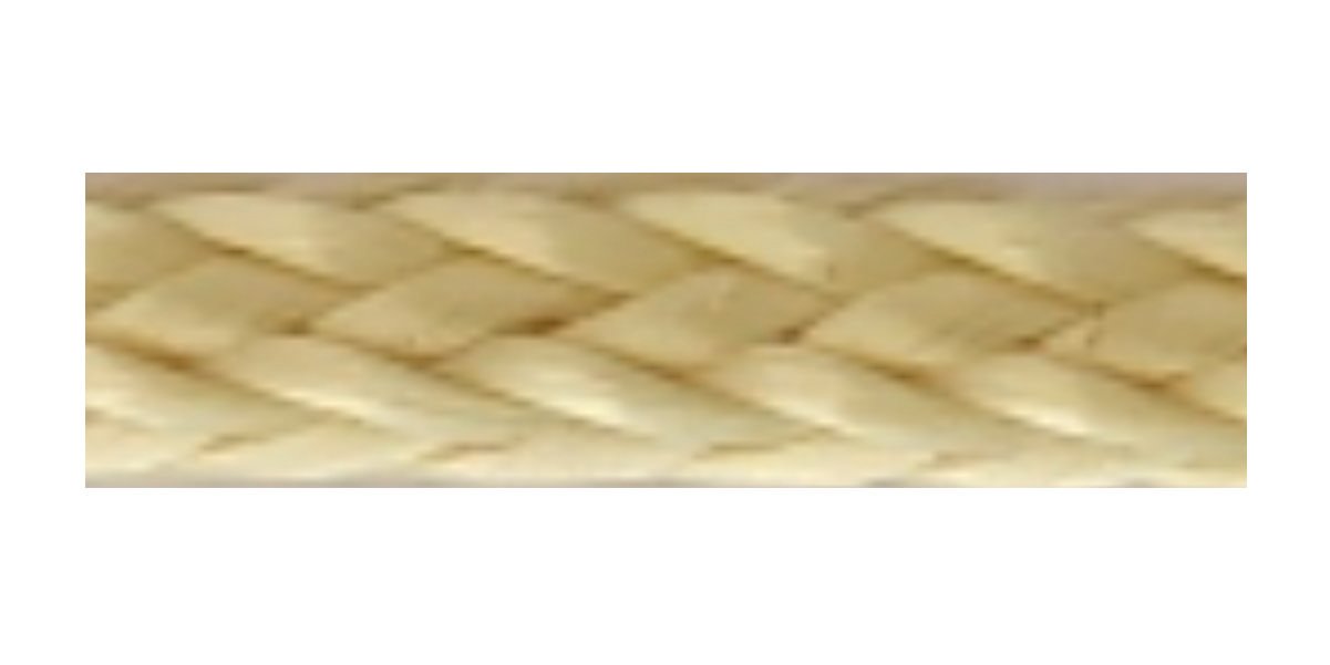 BC1145 - MIL-C-87129 Type 7 - Yellow Braided Cord / Aramid Cord Para-Aramid Braided Coreless