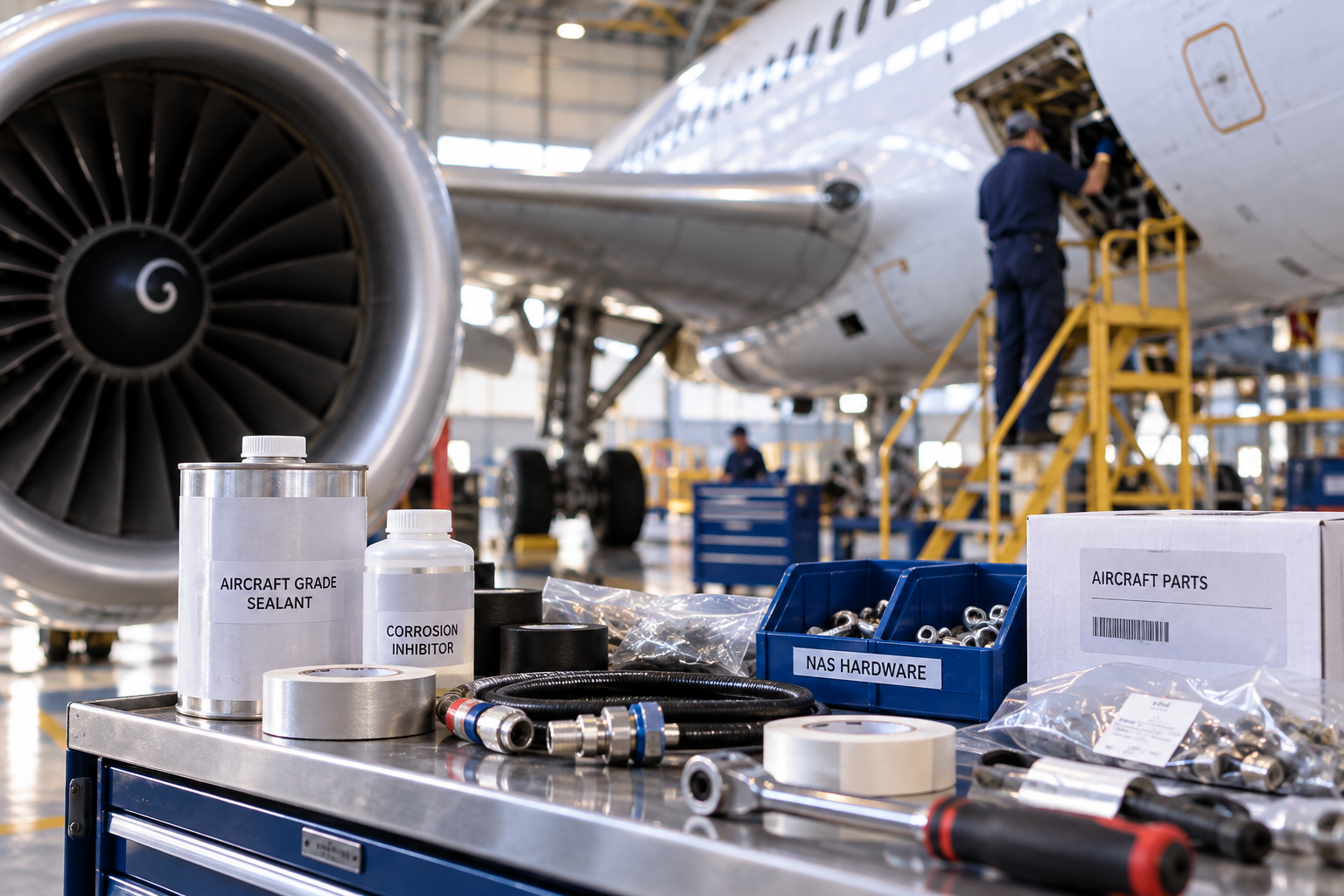 Aircraft maintenance supplies from Jaco Aerospace
