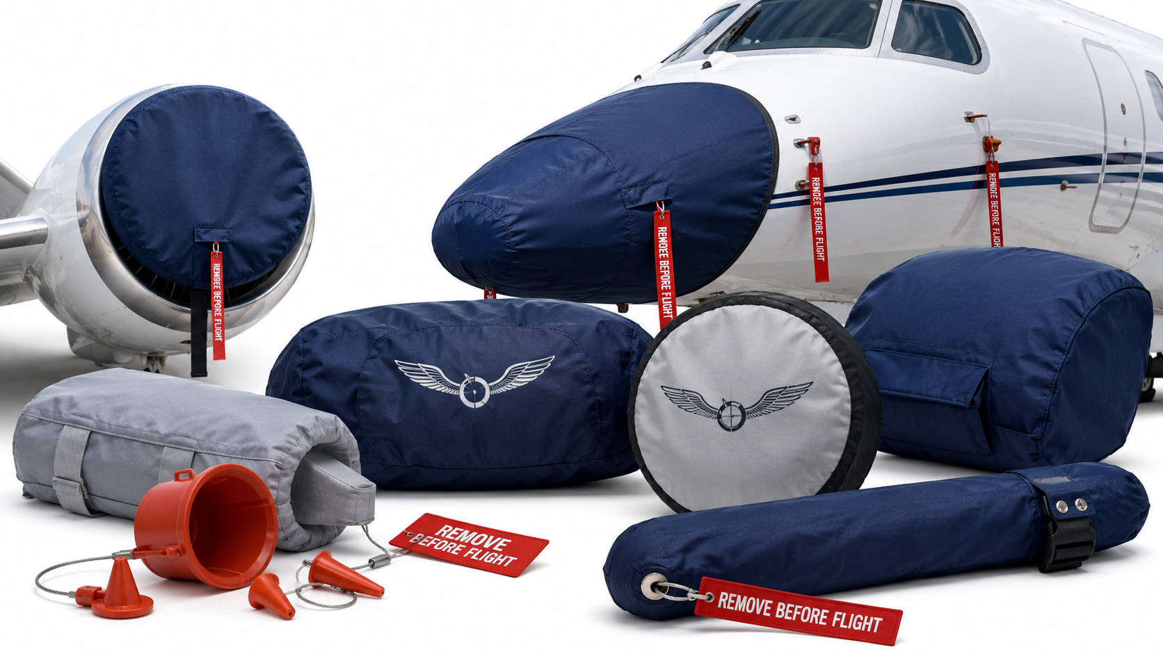 Aircraft protection covers