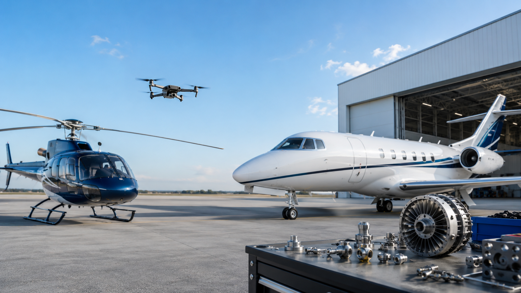 Drone or eVTOL aircraft