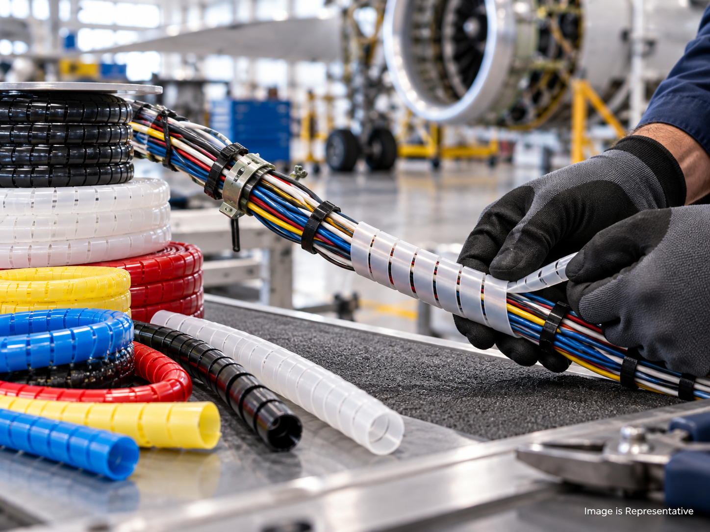 Heli-Tube spirally cut aircraft tubing