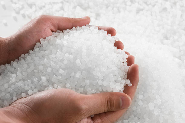 Raw plastic pellets
