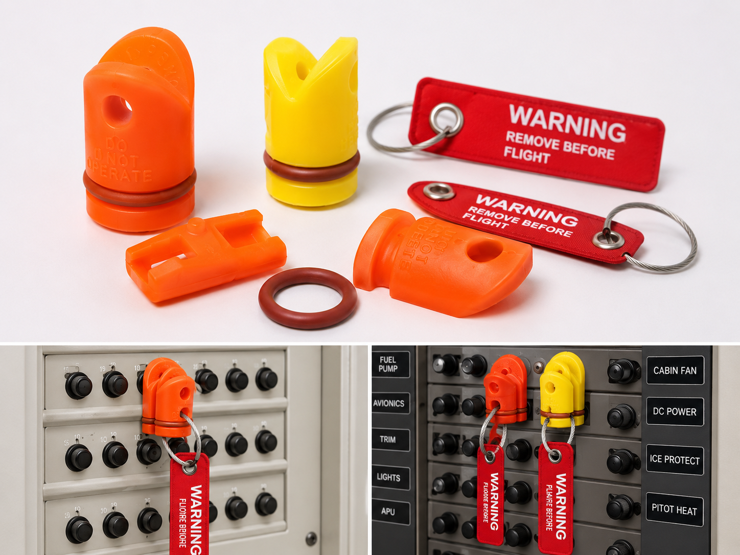 Circuit breaker lockout tools