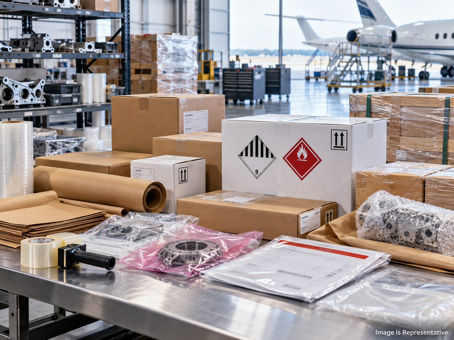 Aircraft industrial and MRO supplies